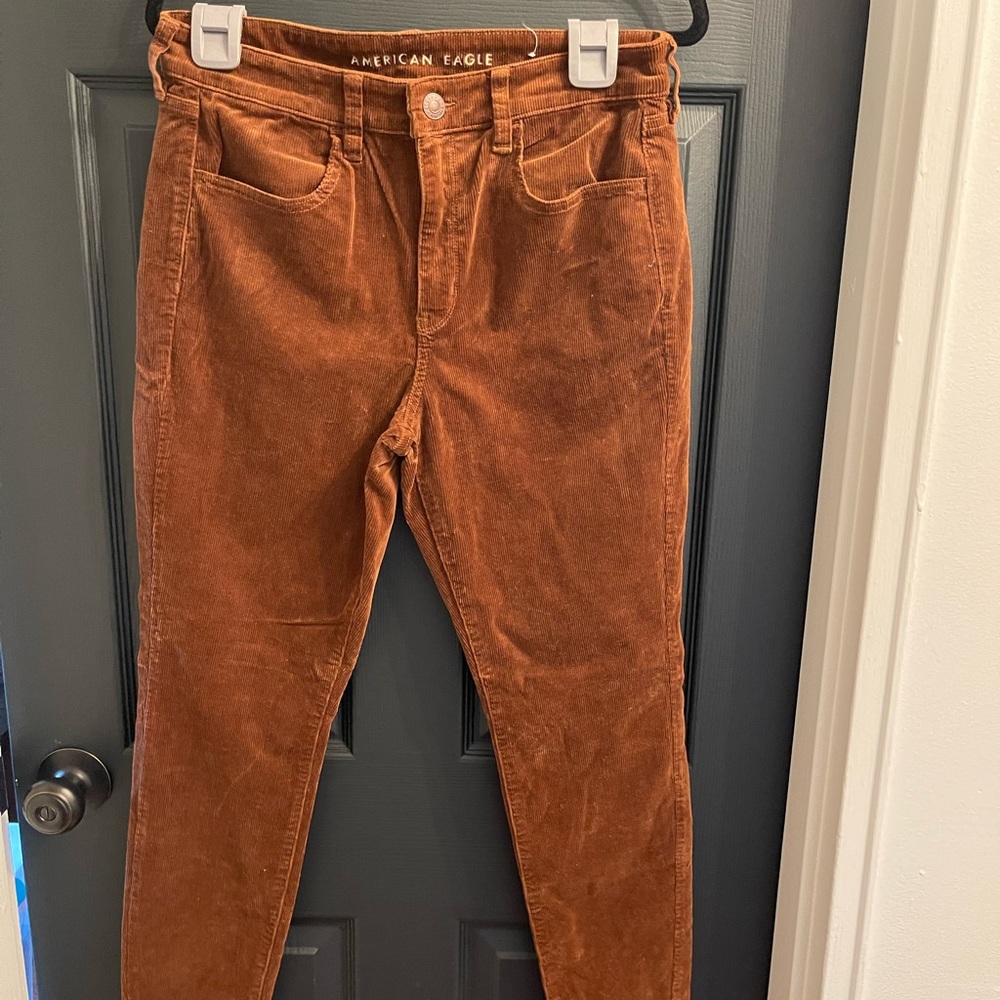 Brown corduroy pants American Eagle